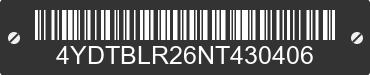 2022 BULLET Bullet 4YDTBLR26NT430406 VIN decoded
