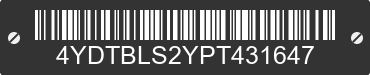2023 BULLET Bullet 4YDTBLS2YPT431647 VIN decoded