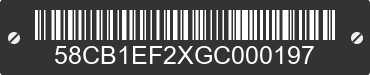 2016 BWISE MANUFACTURING Bwise Manufacturing LLC 58CB1EF2XGC000197 VIN decoded