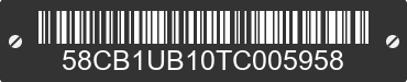 2026 BWISE MANUFACTURING Bwise Manufacturing LLC 58CB1UB10TC005958 VIN decoded