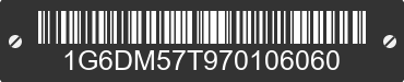2007 CADILLAC CTS 1G6DM57T970106060 VIN decoded