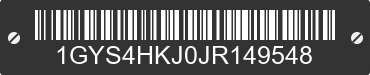 2018 CADILLAC Escalade ESV 1GYS4HKJ0JR149548 VIN decoded