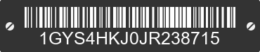 2018 CADILLAC Escalade ESV 1GYS4HKJ0JR238715 VIN decoded
