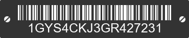 2016 CADILLAC Escalade 1GYS4CKJ3GR427231 VIN decoded