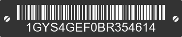 2011 CADILLAC Escalade 1GYS4GEF0BR354614 VIN decoded