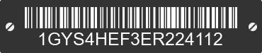 2014 CADILLAC Escalade 1GYS4HEF3ER224112 VIN decoded