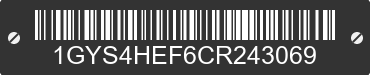 2012 CADILLAC Escalade 1GYS4HEF6CR243069 VIN decoded