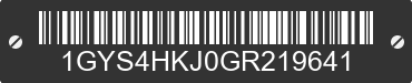 2016 CADILLAC Escalade 1GYS4HKJ0GR219641 VIN decoded