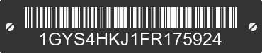 2015 CADILLAC Escalade 1GYS4HKJ1FR175924 VIN decoded