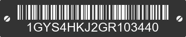 2016 CADILLAC Escalade 1GYS4HKJ2GR103440 VIN decoded
