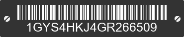 2016 CADILLAC Escalade 1GYS4HKJ4GR266509 VIN decoded