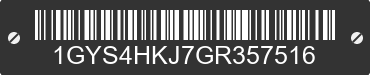 2016 CADILLAC Escalade 1GYS4HKJ7GR357516 VIN decoded