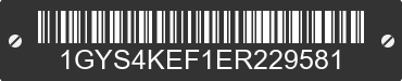 2014 CADILLAC Escalade 1GYS4KEF1ER229581 VIN decoded