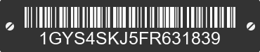 2015 CADILLAC Escalade 1GYS4SKJ5FR631839 VIN decoded