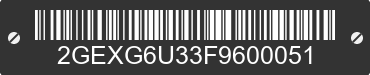 2015 CADILLAC Stretch Limousine 2GEXG6U33F9600051 VIN decoded
