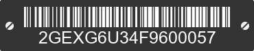 2015 CADILLAC Stretch Limousine 2GEXG6U34F9600057 VIN decoded