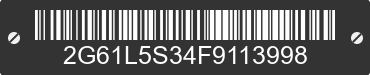 2015 CADILLAC XTS 2G61L5S34F9113998 VIN decoded