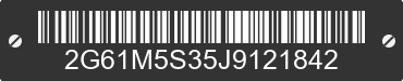 2018 CADILLAC XTS 2G61M5S35J9121842 VIN decoded