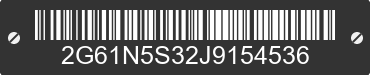2018 CADILLAC XTS 2G61N5S32J9154536 VIN decoded