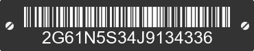 2018 CADILLAC XTS 2G61N5S34J9134336 VIN decoded