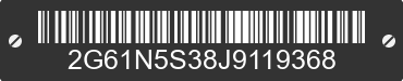 2018 CADILLAC XTS 2G61N5S38J9119368 VIN decoded
