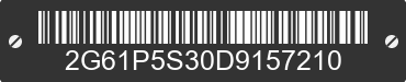2013 CADILLAC XTS 2G61P5S30D9157210 VIN decoded