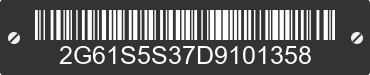 2013 CADILLAC XTS 2G61S5S37D9101358 VIN decoded