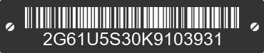 2019 CADILLAC XTS 2G61U5S30K9103931 VIN decoded