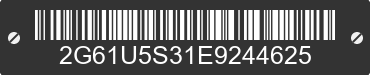 2014 CADILLAC XTS 2G61U5S31E9244625 VIN decoded
