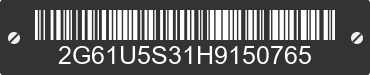 2017 CADILLAC XTS 2G61U5S31H9150765 VIN decoded