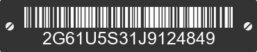 2018 CADILLAC XTS 2G61U5S31J9124849 VIN decoded