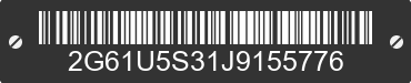 2018 CADILLAC XTS 2G61U5S31J9155776 VIN decoded