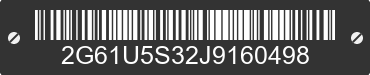2018 CADILLAC XTS 2G61U5S32J9160498 VIN decoded