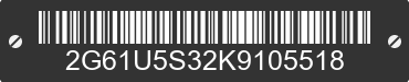 2019 CADILLAC XTS 2G61U5S32K9105518 VIN decoded