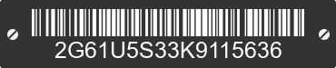 2019 CADILLAC XTS 2G61U5S33K9115636 VIN decoded