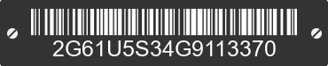 2016 CADILLAC XTS 2G61U5S34G9113370 VIN decoded
