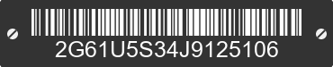 2018 CADILLAC XTS 2G61U5S34J9125106 VIN decoded