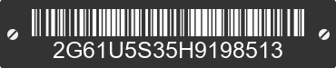 2017 CADILLAC XTS 2G61U5S35H9198513 VIN decoded