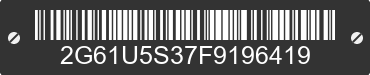 2015 CADILLAC XTS 2G61U5S37F9196419 VIN decoded