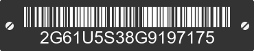 2016 CADILLAC XTS 2G61U5S38G9197175 VIN decoded