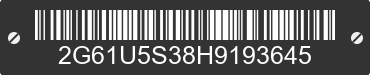 2017 CADILLAC XTS 2G61U5S38H9193645 VIN decoded