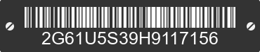 2017 CADILLAC XTS 2G61U5S39H9117156 VIN decoded