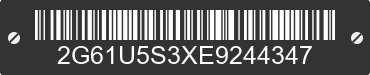 2014 CADILLAC XTS 2G61U5S3XE9244347 VIN decoded
