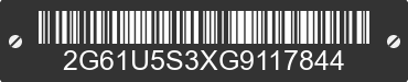 2016 CADILLAC XTS 2G61U5S3XG9117844 VIN decoded