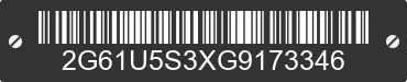 2016 CADILLAC XTS 2G61U5S3XG9173346 VIN decoded