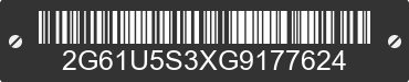 2016 CADILLAC XTS 2G61U5S3XG9177624 VIN decoded