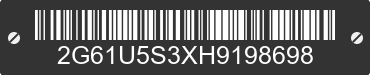 2017 CADILLAC XTS 2G61U5S3XH9198698 VIN decoded