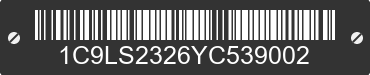 2000 CALAVERAS MFG. INC. HAY SQUEEZE 1C9LS2326YC539002 VIN decoded
