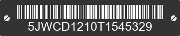 2026 CAM SUPERLINE Cam Superline 5JWCD1210T1545329 VIN decoded