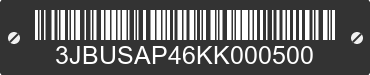 2019 CAN-AM Defender/Traxter 3JBUSAP46KK000500 VIN decoded